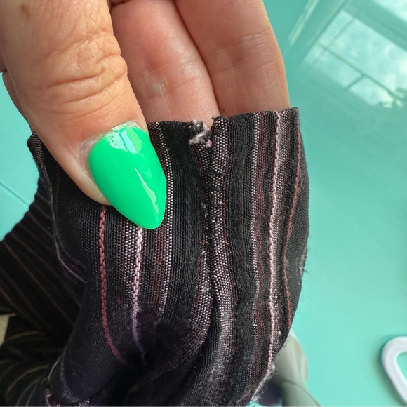 Mariposa Y2K Black and Pink Flared Stretch Trousers Bintage Retro Women’s 11 - Picture 9 of 9